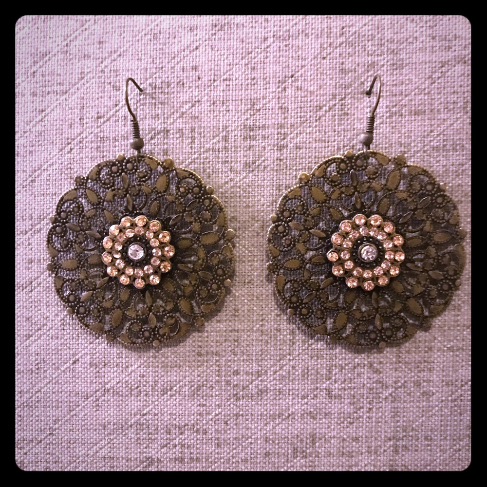 Bronze Vintage Earrings